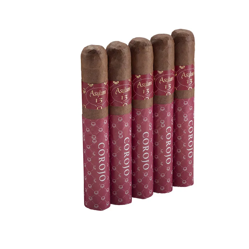 Asylum 13 Corojo 60 X 6 Natural | Gordo | Pack of 5