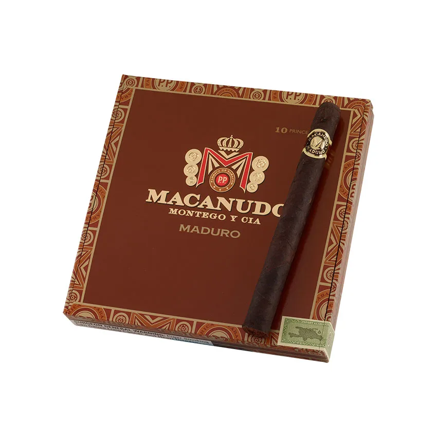 Macanudo Maduro Prince Philip | Churchill | Box of 10