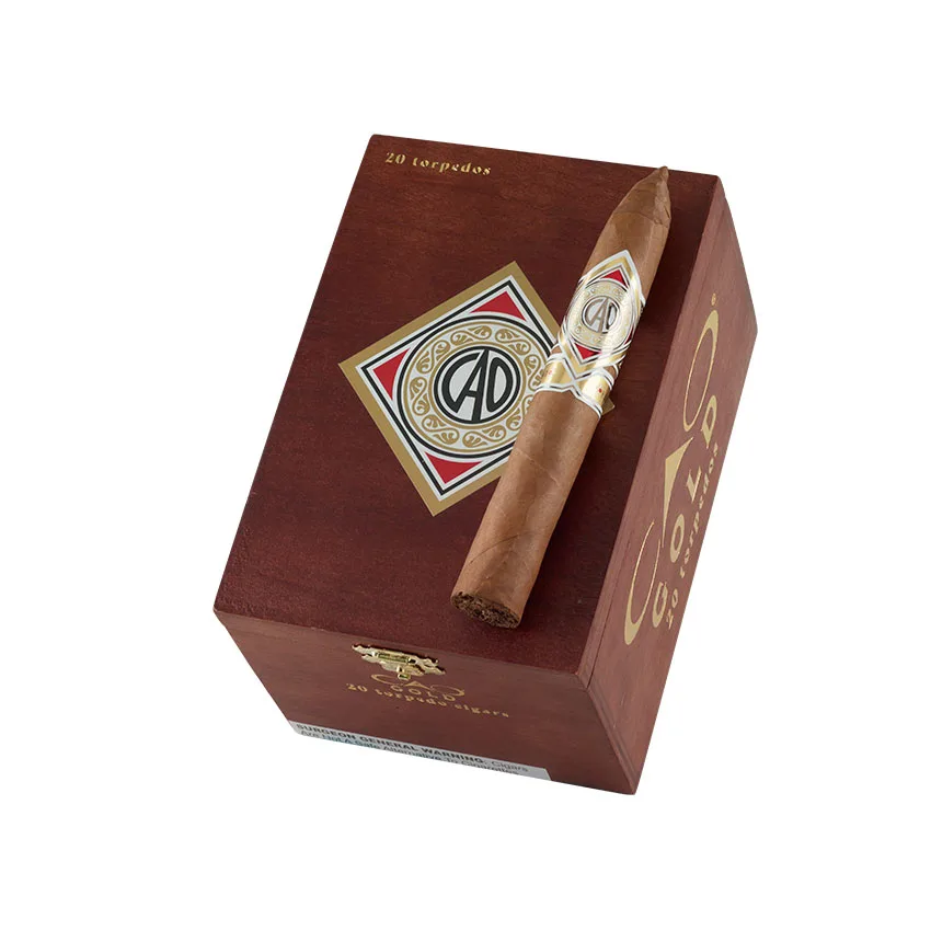 CAO Gold Torpedo Natural | Torpedo | Box of 20