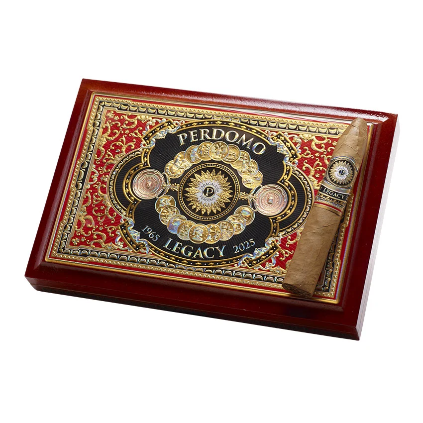 Perdomo Legacy Ecuadorian Connecticut Gran Belicoso Natural | Belicoso | Box of 10