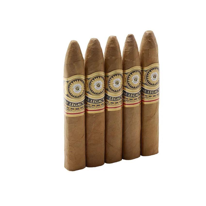 Perdomo Legacy Ecuadorian Connecticut Gran Belicoso Natural | Belicoso | Pack of 5