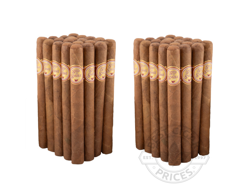 Rocky Patel Seed To Smoke Shade Churchill - 40 Cigars