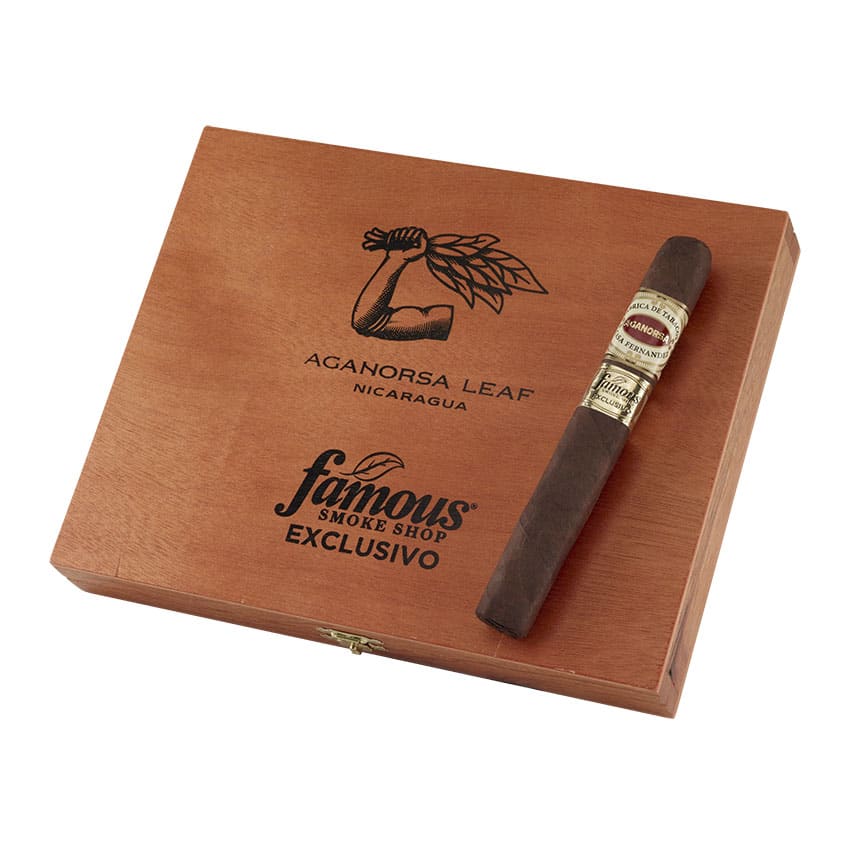 Famous Aganorsa Leaf Exclusivo Toro Maduro | Toro | Box of 10