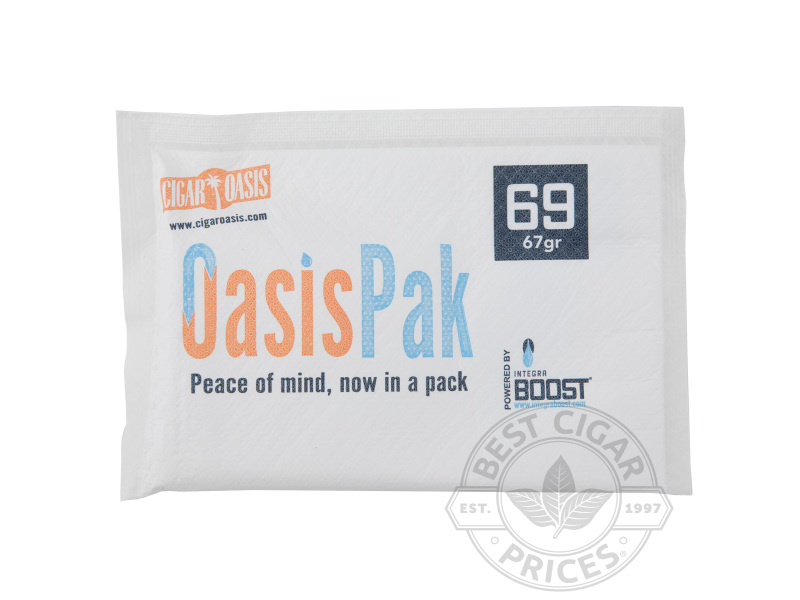Cigar Oasis Oasis Pak 69RH, 67gram Pack - Box of 20