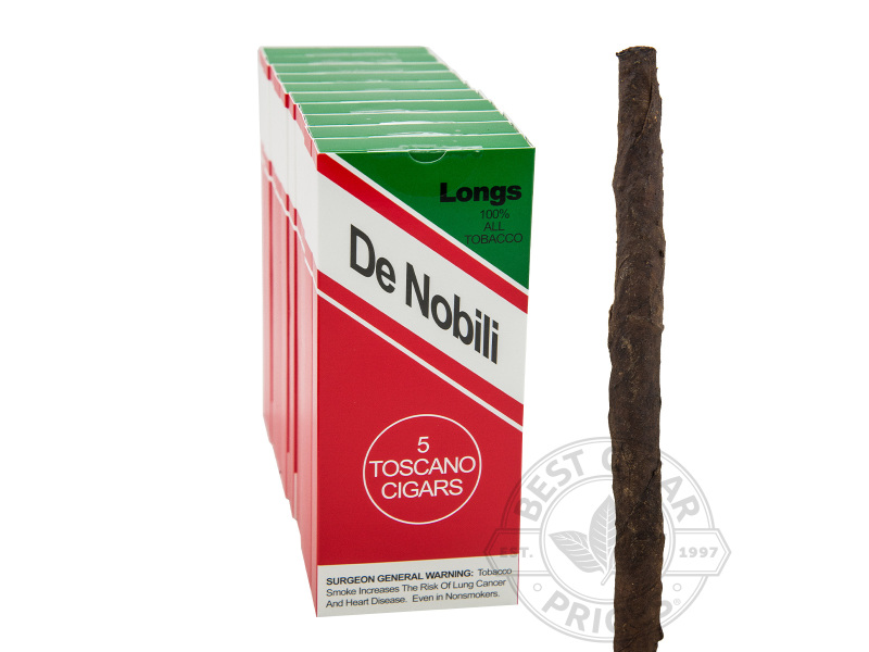 De Nobili Toscani Longs 10/5 2x Deal - Small Packs: 50 Cigarillos
                                                                     
                                       1-2 Week
