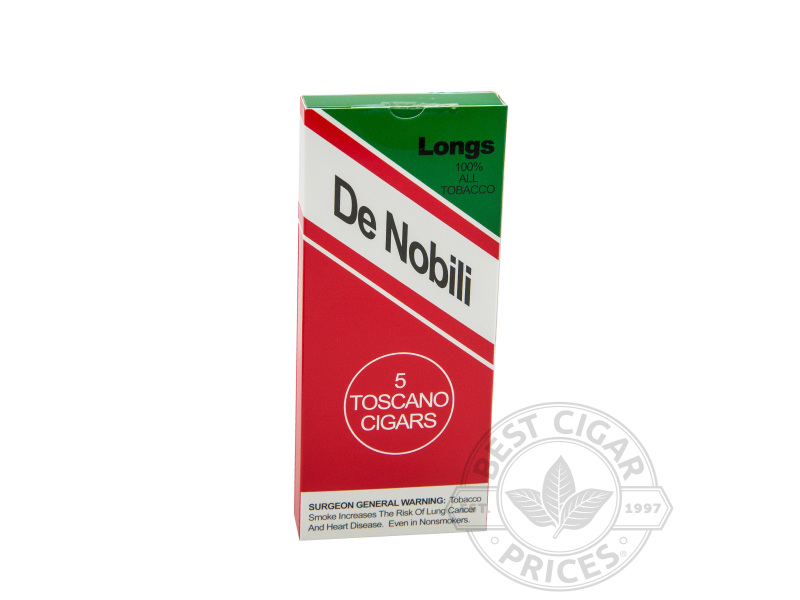 De Nobili Toscani Longs 10/5 2x Deal - Small Pack - 5 Total Cigars