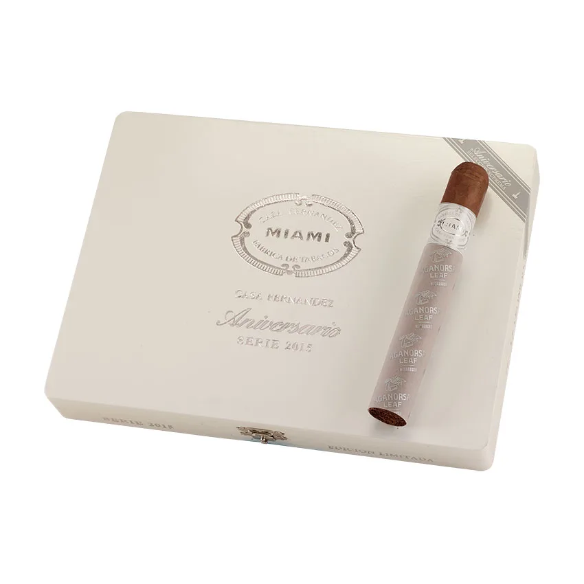 Aganorsa Leaf Aniversario Gran Toro Natural | Double Toro | Box of 10