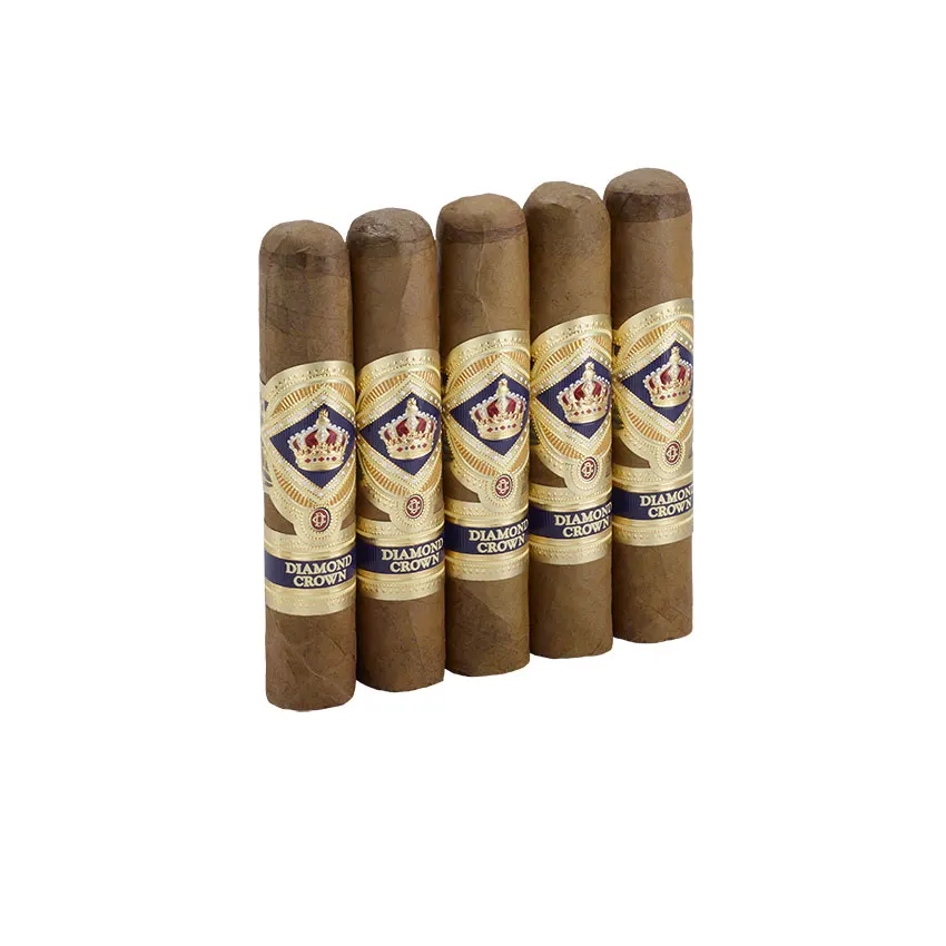 Diamond Crown Classic Robusto No. 5 Natural | Rothschild | Pack of 5