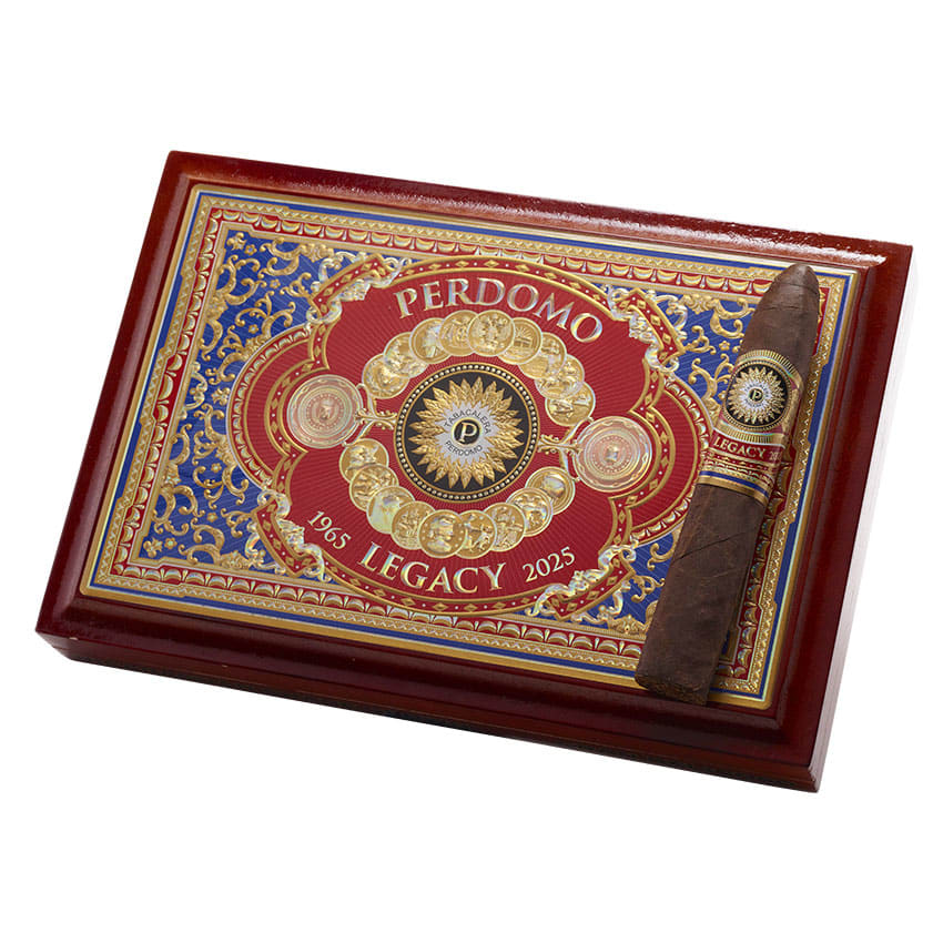 Perdomo Legacy Nicaraguan Shade Grown Gran Belicoso Natural | Belicoso | Box of 10