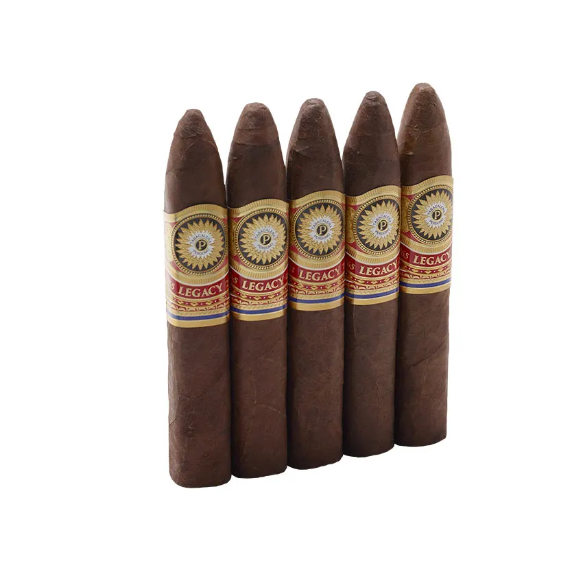 Perdomo Legacy Nicaraguan Shade Grown Gran Belicoso Natural | Belicoso | Pack of 5