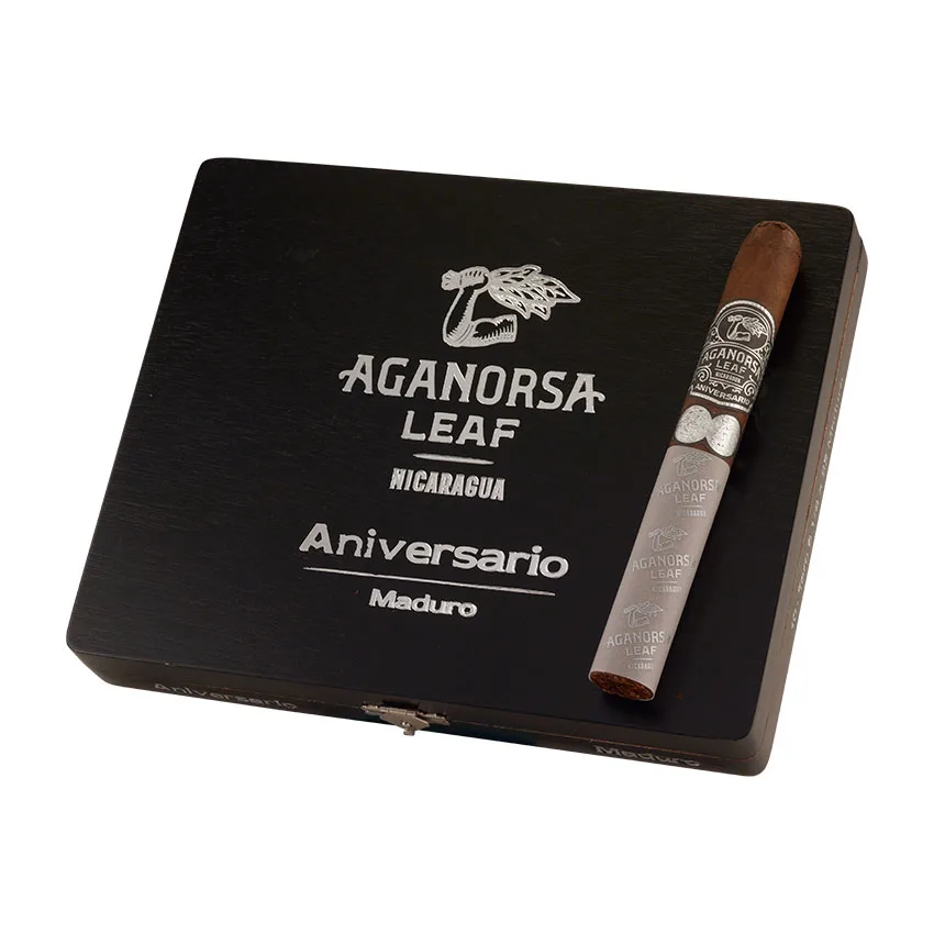 Aganorsa Leaf Aniv. Maduro Tor | Toro | Box of 10