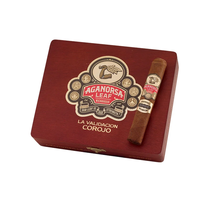 Aganorsa Leaf Corojo Gran Robusto Box Pressed Natural | Robusto | Box of 15