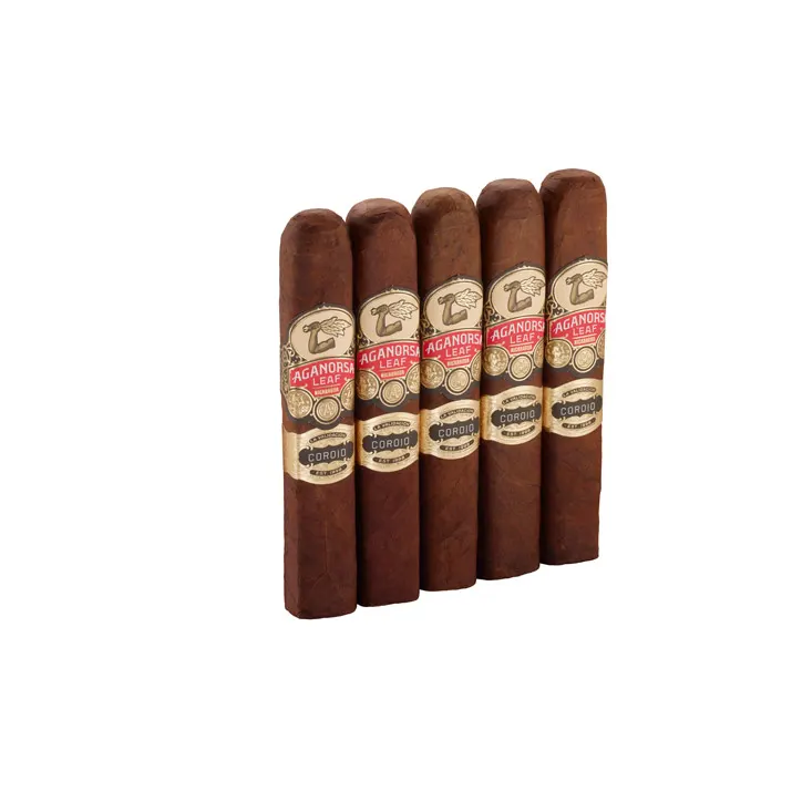 Aganorsa Leaf Corojo Gran Robusto Box Pressed Natural | Robusto | Pack of 5