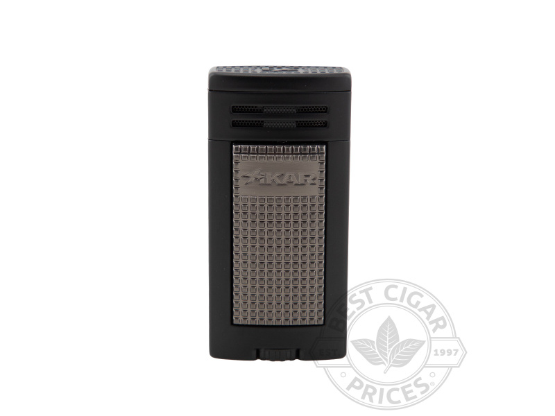 Xikar Ion Dual Jet Lighter - Black - Box of 20