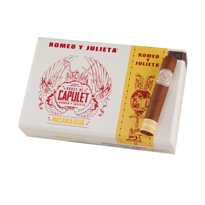 Romeo y Julieta Capulet Nicaragua Robusto Natural | Robusto | Box of 20