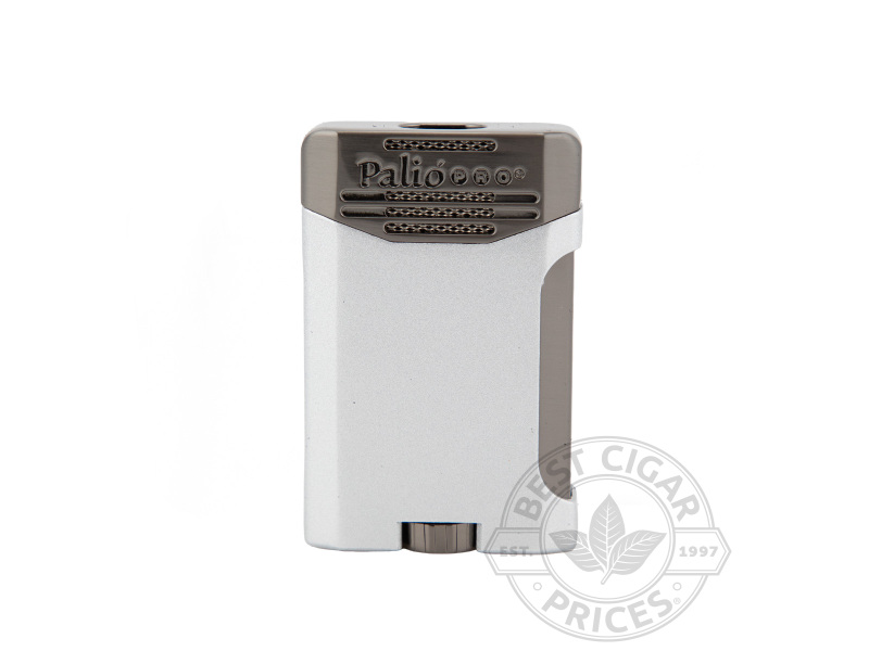 Palio Pro Antares Double Torch Lighter - Silver - Box of 20