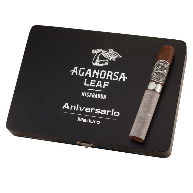 Aganorsa Leaf Aniversario Maduro Gran Toro | Double Toro | Box of 10