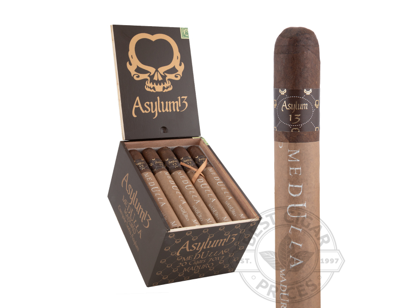Asylum 13 Medulla Maduro 70 X 7 - 20 Cigars