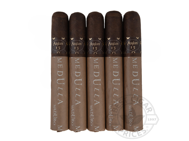 Asylum 13 Medulla Maduro 70 X 7 - 5 Cigars