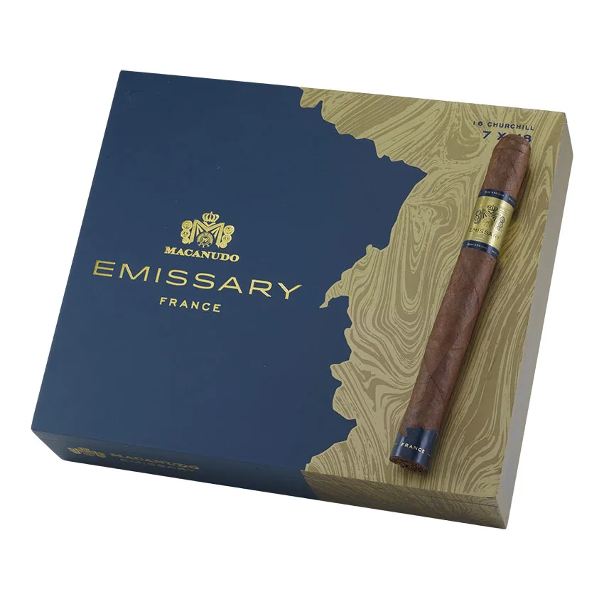 Macanudo Emissary France Churchill Natural | Churchill | Box of 16