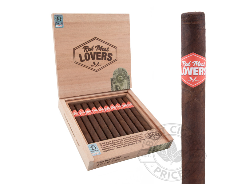 Red Meat Lovers Beef Stick By Dunbarton Tobacco & Trust - 10 Cigars