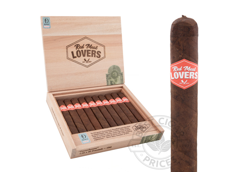 Red Meat Lovers Porterhouse By Dunbarton Tobacco & Trust - 10 Cigars