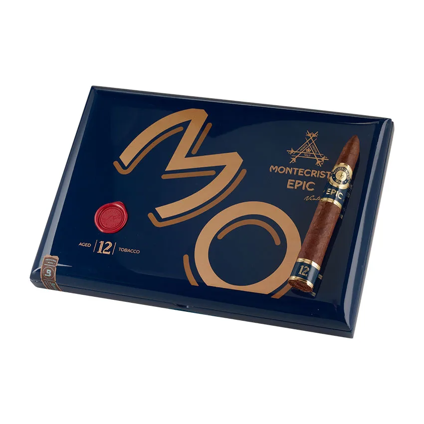 Monte Epic Vintage 12 Blue No2 Natural | Torpedo | Box of 10