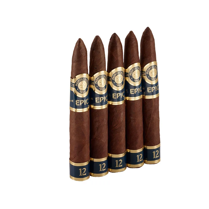 Monte Epic Vintage 12 Blue No2 Natural | Torpedo | Pack of 5