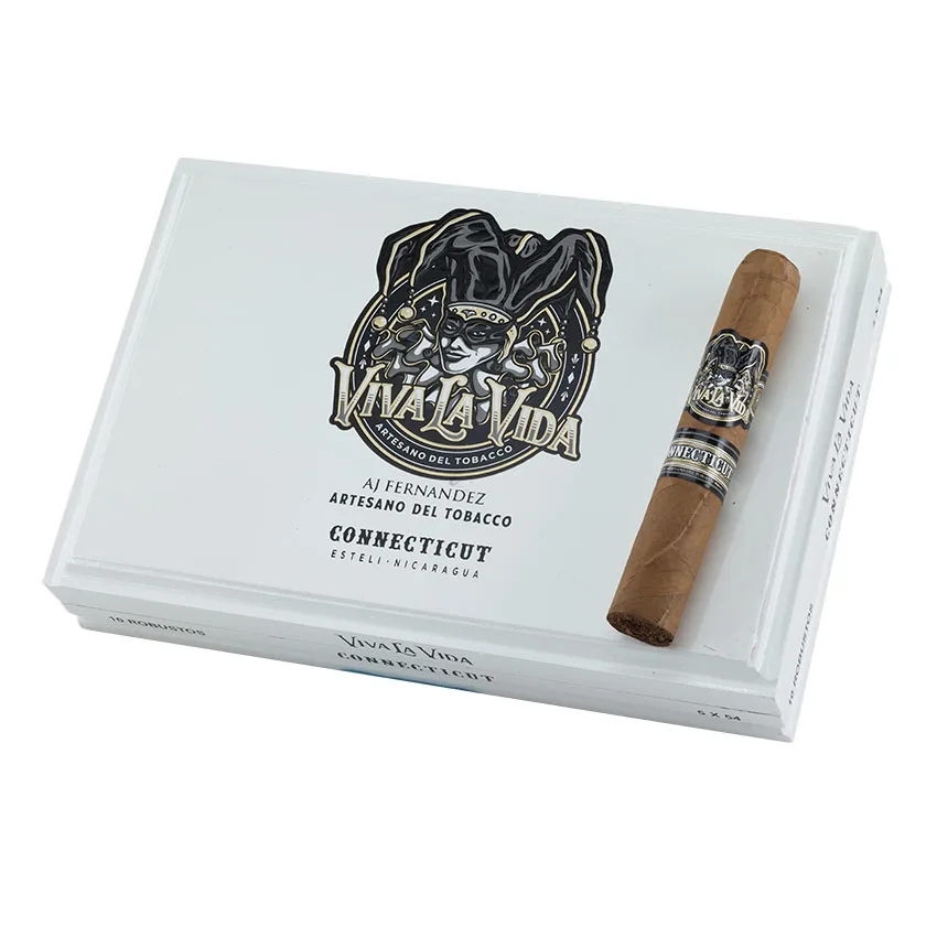 Viva La Vida Connecticut Robusto Natural | Robusto | Box of 10