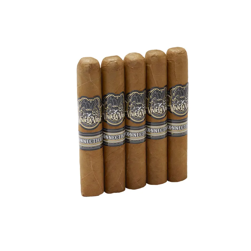 Viva La Vida Connecticut Robusto Natural | Robusto | Pack of 5
