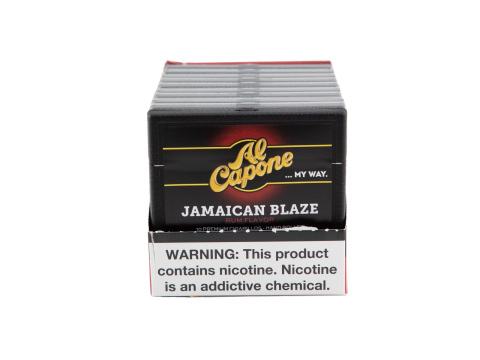 Al Capone Jamaican Blaze Unfiltered 2x Deal - Small Packs: 100 Cigarillos