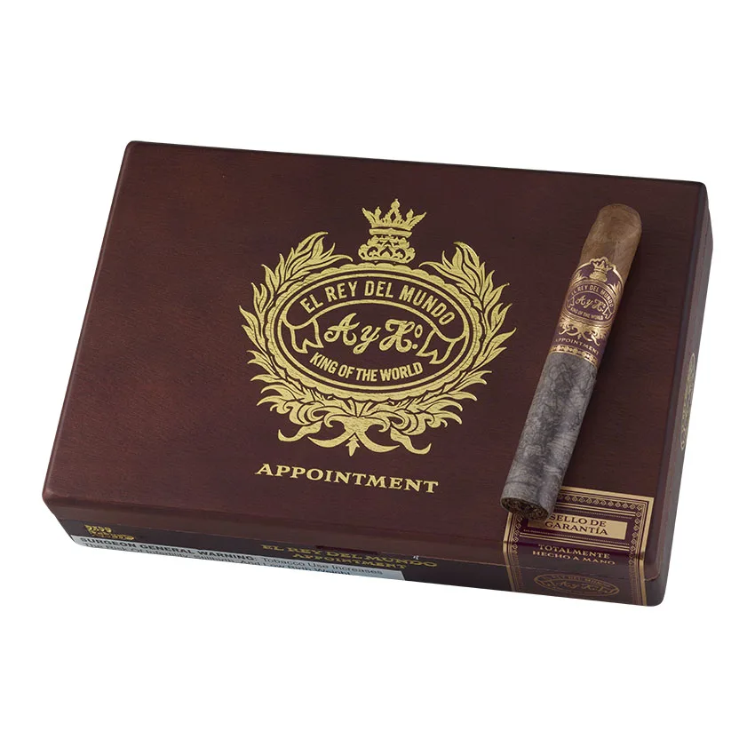 El Rey Del Mundo Appointment Robusto Dark Natural | Robusto | Box of 20