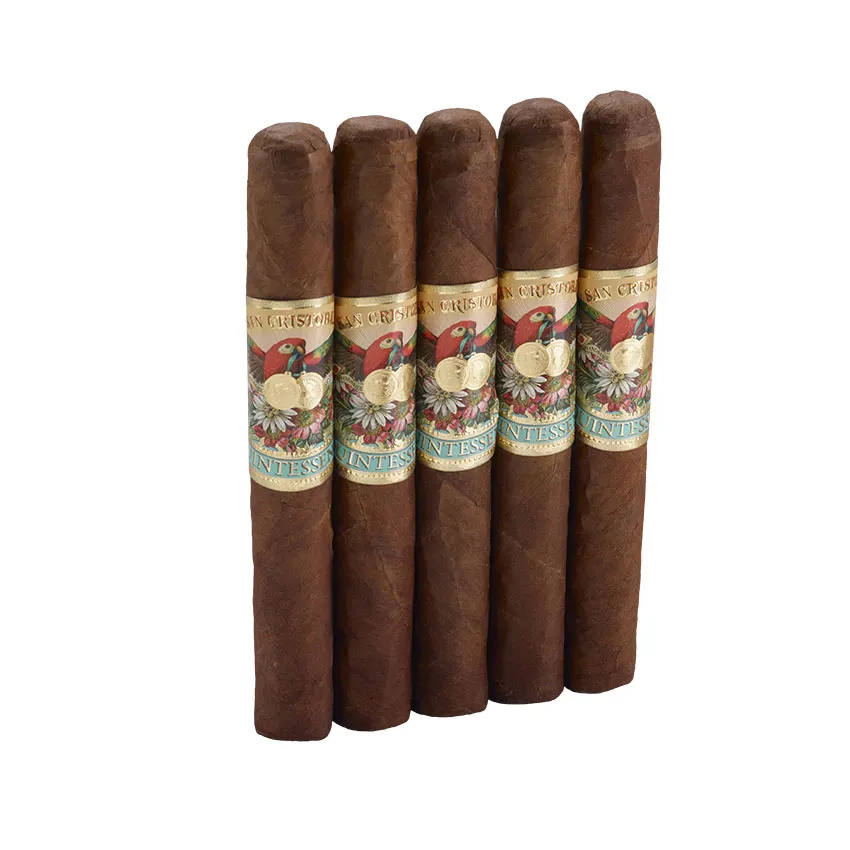 San Cristobal Quintessence Corona Gorda Natural | Corona Gorda | Pack of 5