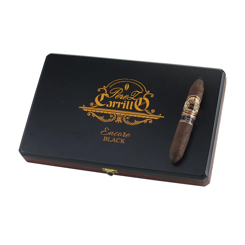 E.P. Carrillo Encore Black Bulwarks Dark Natural | Perfecto | Box of 10