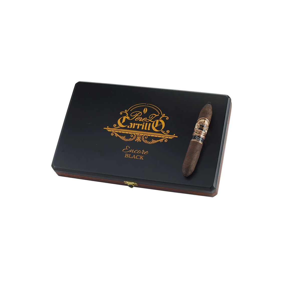 E.P. Carrillo Encore Black Bulwarks Dark Natural | Perfecto | Pack of 5