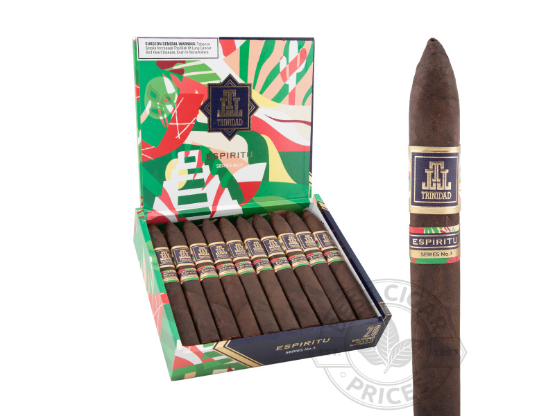 Trinidad Espiritu No. 3 Belicoso Cigars - 20 Cigars