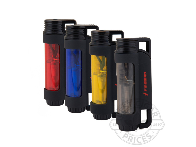 Firebird Illume Triple Torch Lighter - Assorted Colors - Box of 20