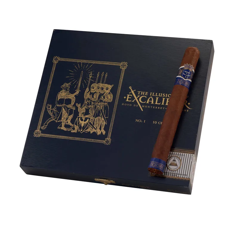 Excalibur Illusione No. 1 Natural | Double Corona | Box of 10