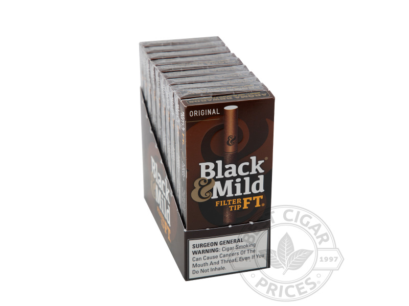 Black & Mild Filter Tips - 50 Cigars