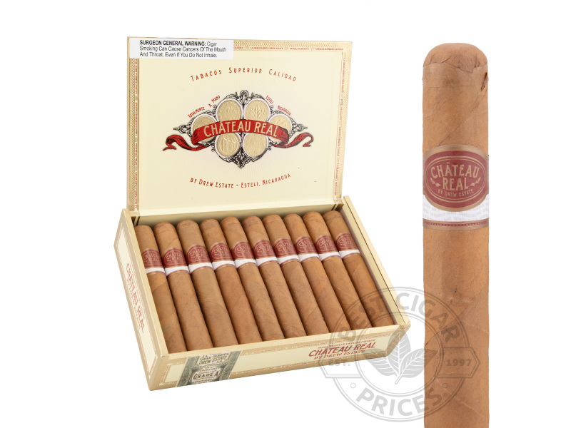 Chateau Real Robusto Crystal Deluxe By Drew Estate - 20 Cigars