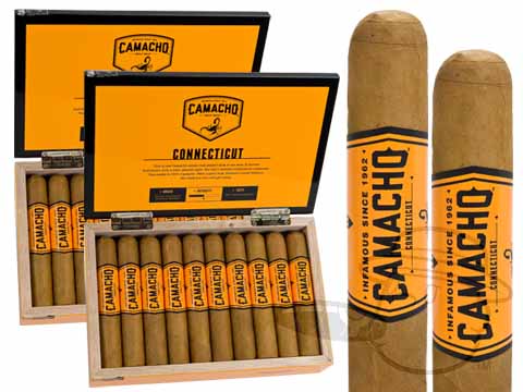 Camacho Connecticut Robusto - 40 Cigars