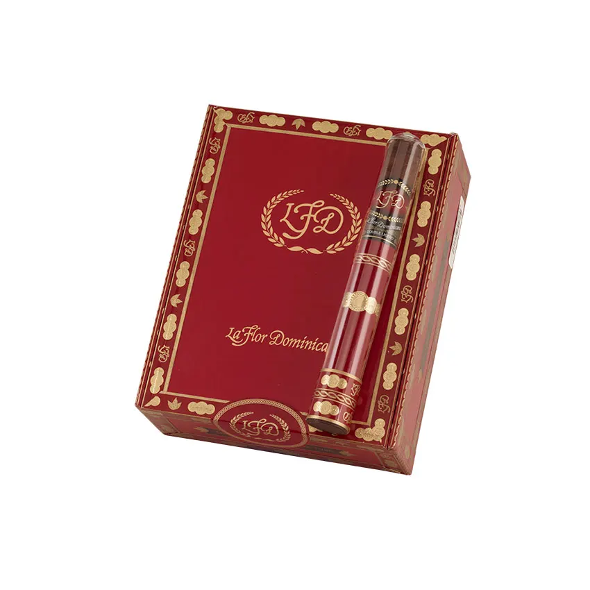 La Flor Dominicana Double Ligero Crystal Tubo Corona Natural | Corona | Box of 10