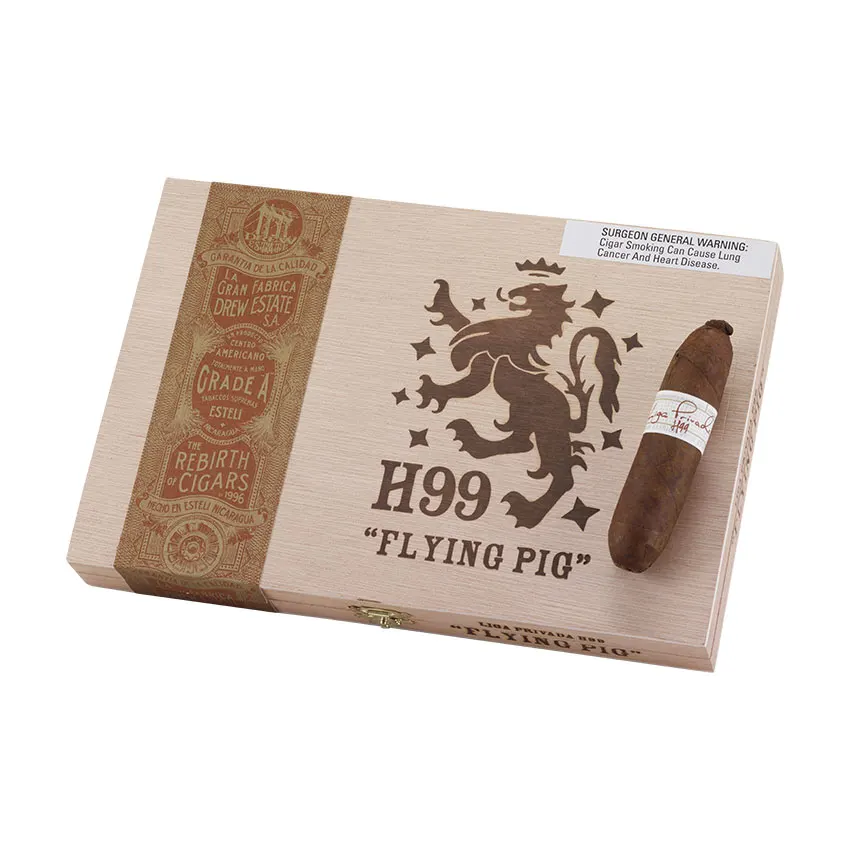 Liga Privada Connecticut H99 Flying Pig Natural | Figurado | Box of 12