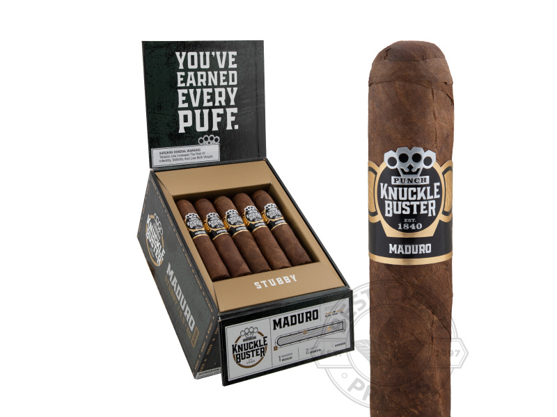 Punch Knuckle Buster Stubby Maduro - 20 Cigars