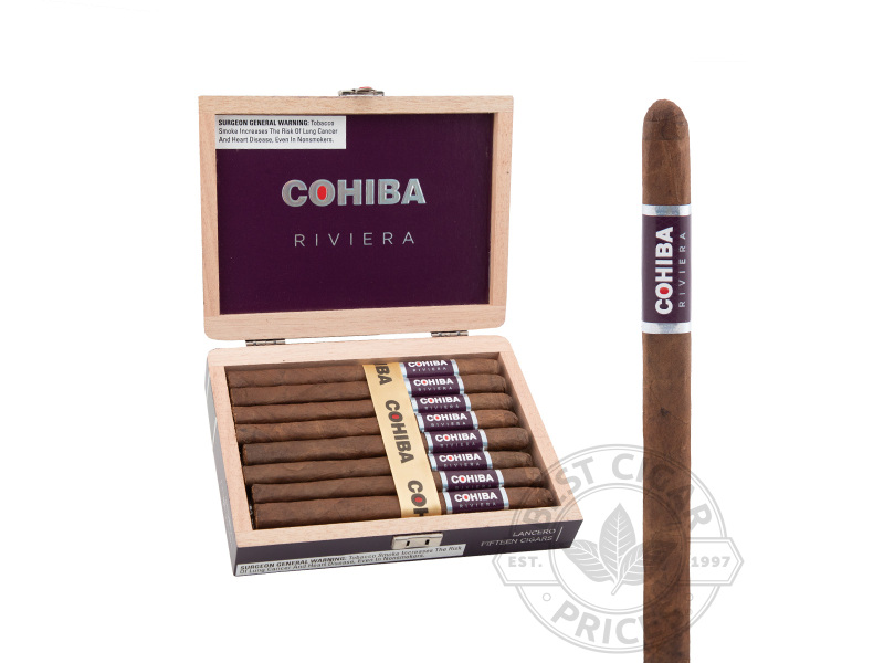 Cohiba Riviera Lancero Box-pressed - 15 Cigars