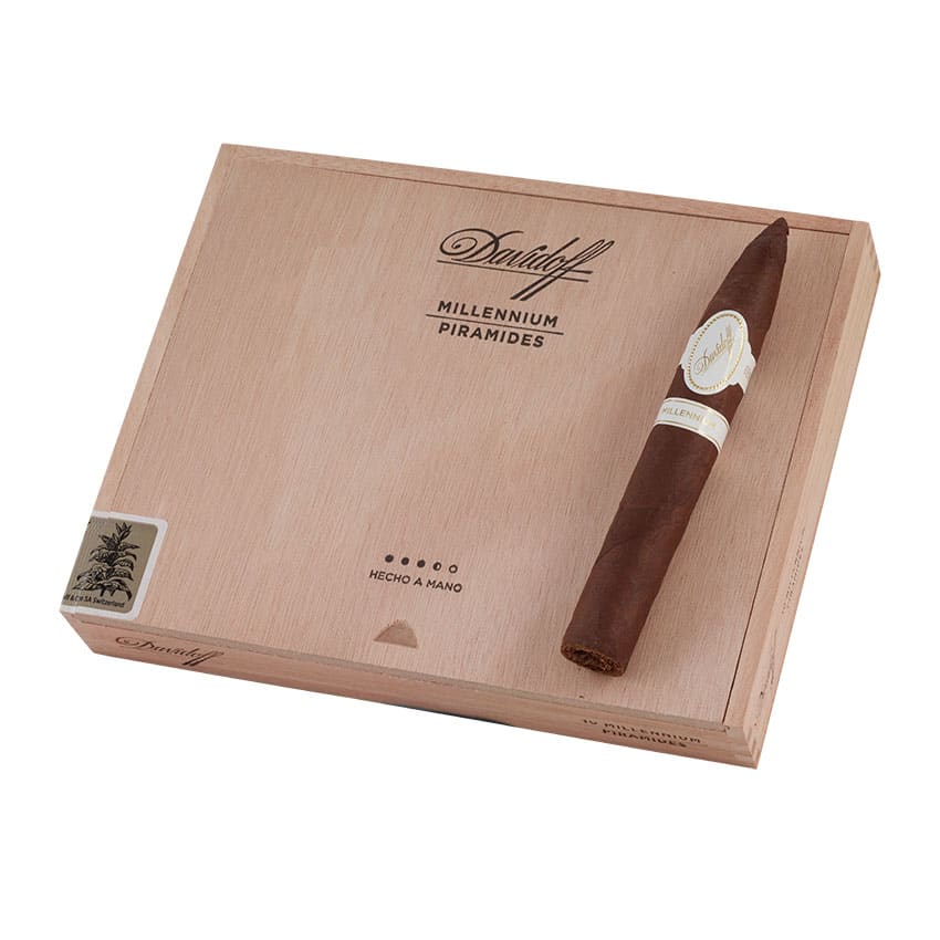 Davidoff Millennium Piramides Natural | Pyramid | Box of 10