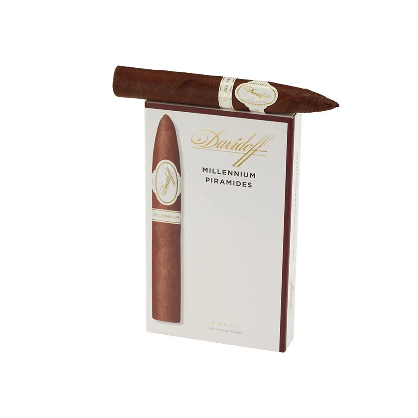 Davidoff Millennium Piramides Natural | Pyramid | Pack of 4