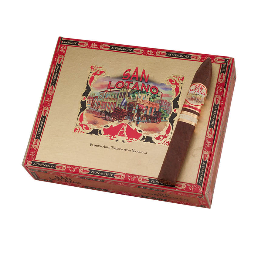 San Lotano The Bull Torpedo Dark Natural | Torpedo | Box of 20