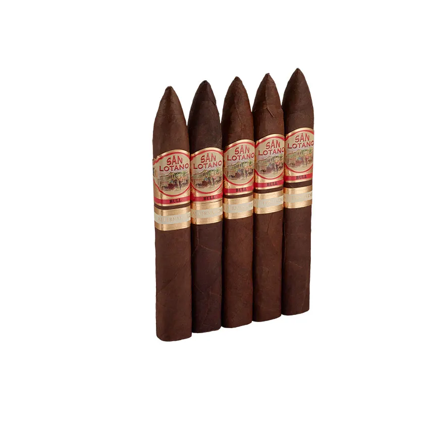 San Lotano The Bull Torpedo Dark Natural | Torpedo | Pack of 5