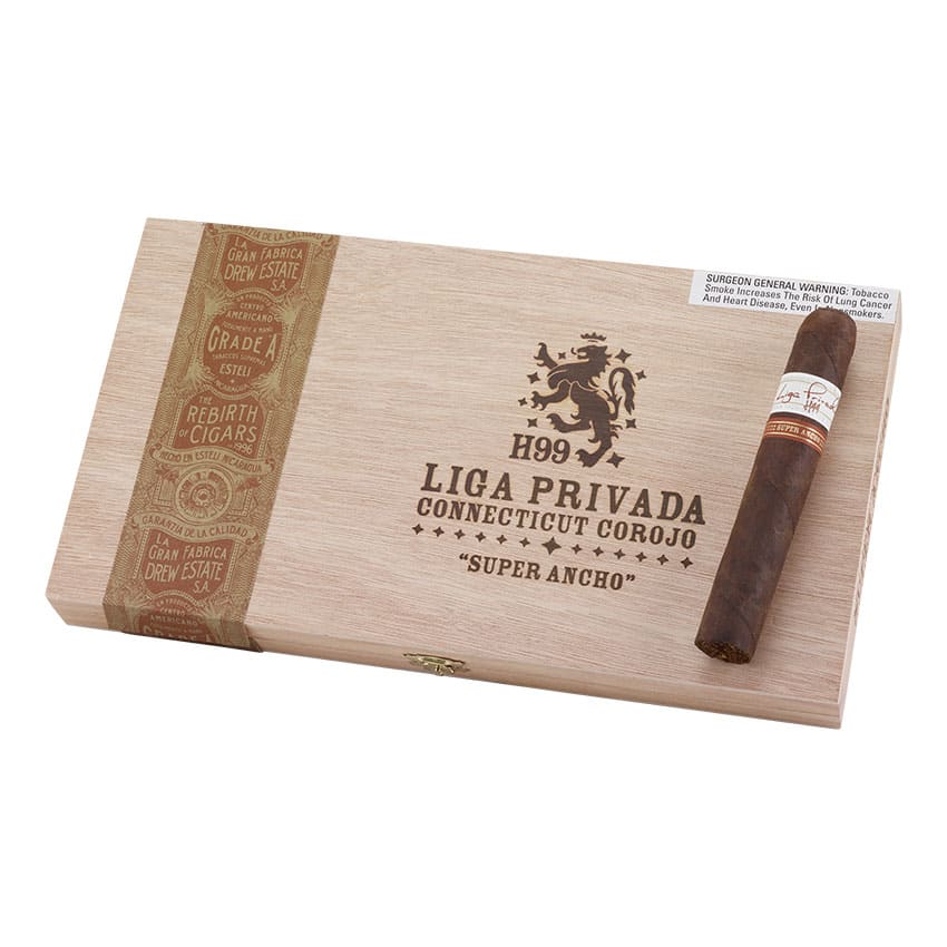 Liga Privada Ct. H99 Super Anc Natural | Gordo | Box of 10